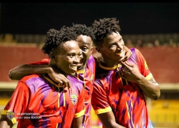 Hearts tame Lions to win Gbese Mantse Homowo Charity Peace Cup