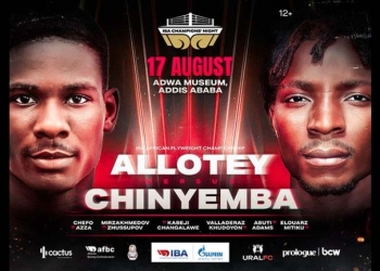 Official: Debut African IBA Champions’ Night in Addis Ababa on 17 August