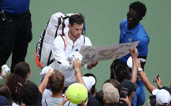 Emotional farewell for Dominic Thiem as he bows out of Grand Slam tennis at Flushing Meadows