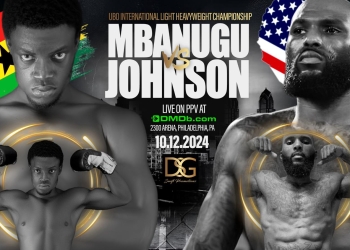 Jonathan ‘Power’ Mbanugu to fight Kevin Johnson in USA