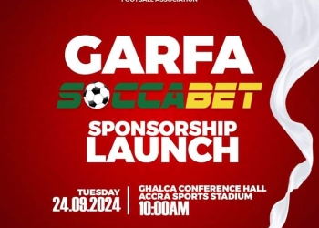 GARFA to unveil Soccabet, Ashlid Sports Enterprise as sponsors