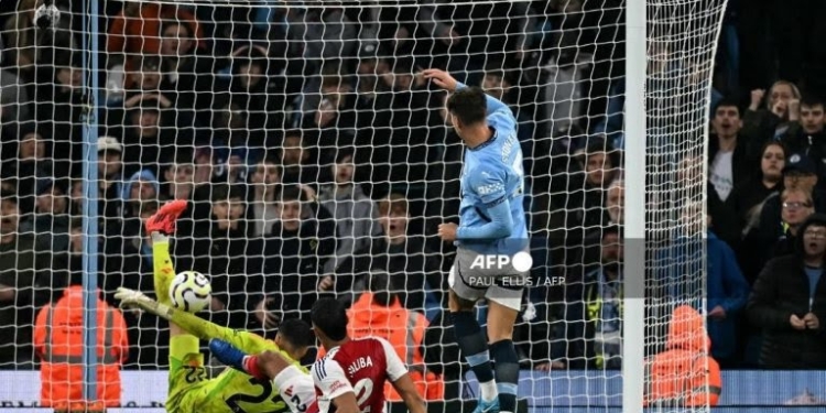 Manchester City, Arsenal in thrilling 2-2 draw