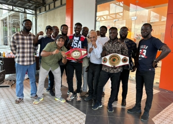 Dorgbetor visits Centre Point Mall, other sponsors ahead of November 16 bout