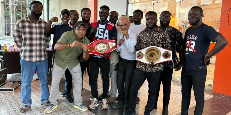 Dorgbetor visits Centre Point Mall, other sponsors ahead of November 16 bout