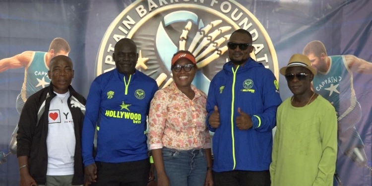 Six Disability Foundations receive sports kits from Brentford FC