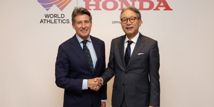 Honda signs sponsorship agreement to provide electrified vehicles at World Athletics Championships Tokyo 25