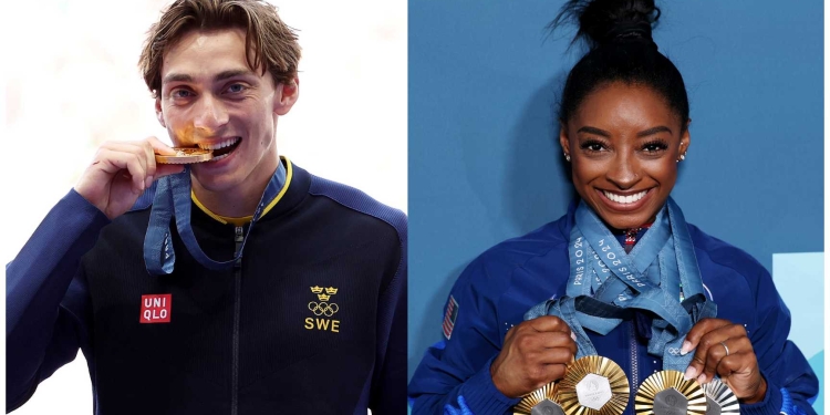Armand Mondo Duplantis and Simone Biles crowned AIPS Champions of 2024 – as voted by 518 journalists from 111 countries