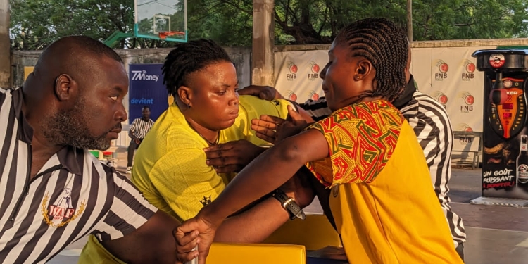 Ghana grab double gold in Togo armwrestling tourney