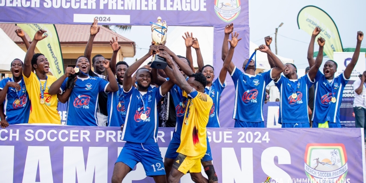 Havedzi Mighty Warriors thump Layoca 5-2 to emerge 2024 Ghana Beach Soccer champions