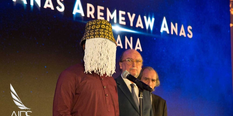 AIPS award-winning investigative journalist Anas Aremeyaw Anas wins $18m in defamation suit against former Ghanaian MP