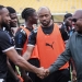President Mahama visits Black Stars training ahead of World Cup qualifier