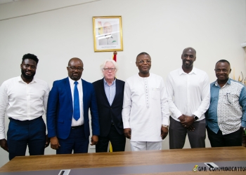 Coach Otto, Black Stars technical team call on Sports Minister