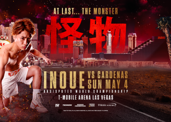 Undisputed Inoue to defend titles against Cardenas May 4 in Las Vegas