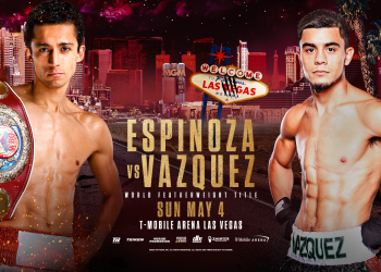 Espinoza-Vazquez world title clash added as co-feature for Inoue-Cardenas