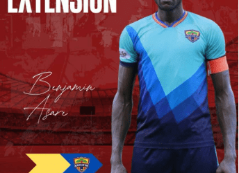 Benjamin Asare extends contract at Hearts of Oak