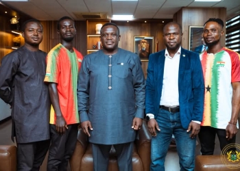 Communication Minister Sam George offers support to Ghana Fencing Association