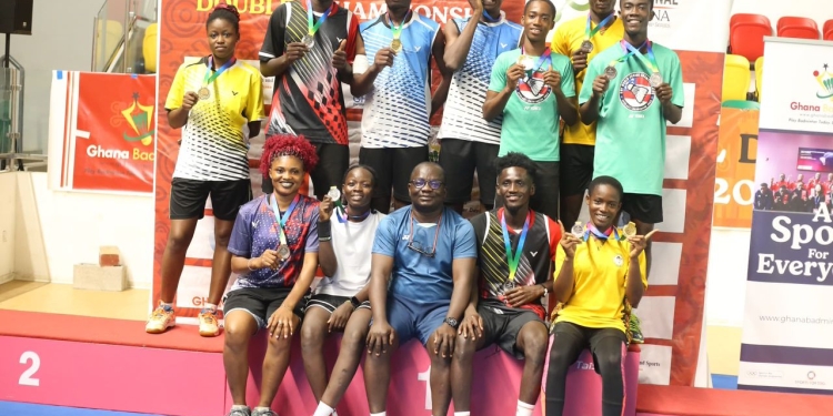 Team Ghana named after 2025 National Doubles tournament