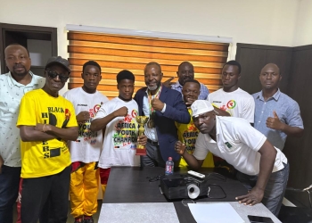 Alhaji Pangasur motivates Black Rockets