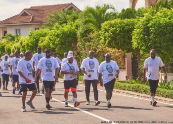 Emotions flow as Trassaco Walk Club remembers late Ade Coker