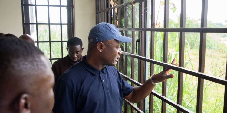 Sports Minister inspects abandoned Nyinahin Youth Resource Centre, vows completion