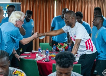 Sports Minister motivates Black Stars ahead of Mali clash