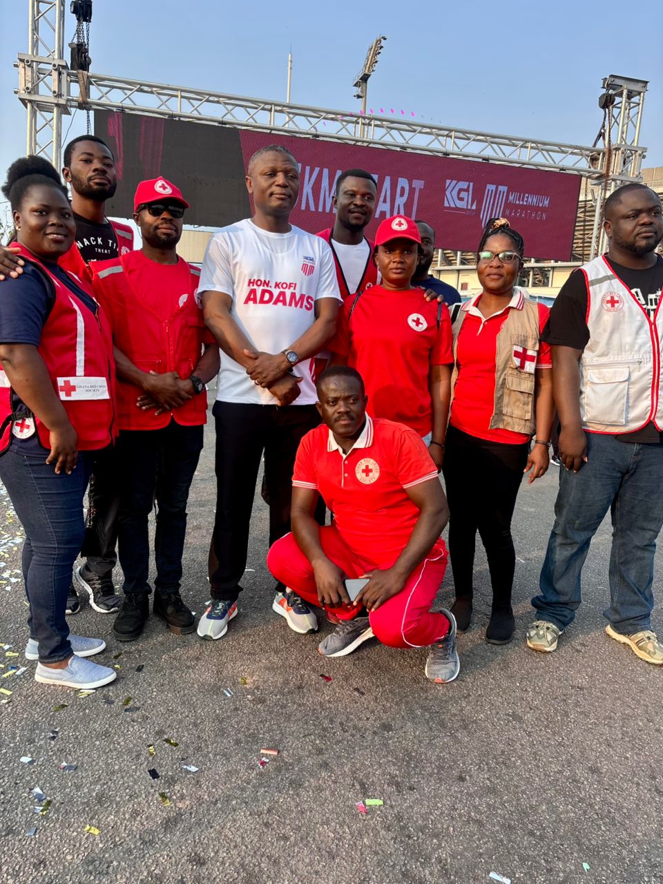 Sports Minister flags off 10th Millennium Marathon, reaffirms commitment to national wellness agenda