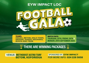 EYW Impact Football Gala kicks off in Koforidua Thursday September 25