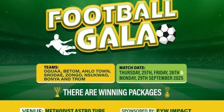 EYW Impact Football Gala kicks off in Koforidua Thursday September 25