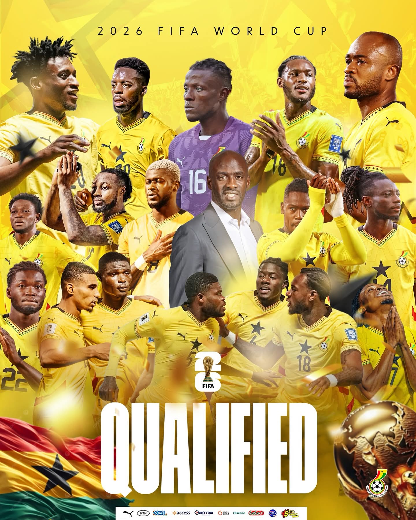 MTN hail Black Stars 2026 World Cup qualification