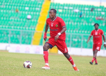 Kotoko Captain Samba O’Neil sets sights on victory against Wydad