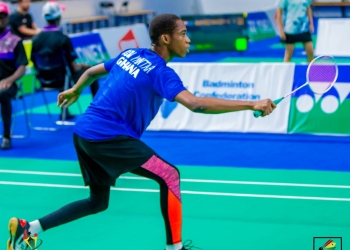 Obapomba Adu-Mintah reaches two quarter finals at Badminton World Junior International
