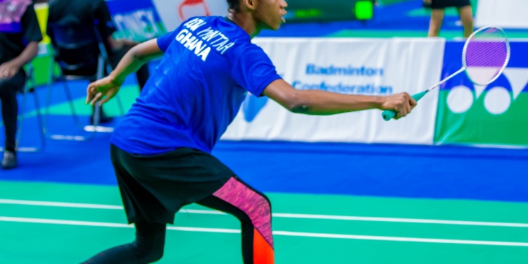 Obapomba Adu-Mintah reaches two quarter finals at Badminton World Junior International