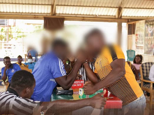 Prison Battle: Armwrestling takes centrestage in Nsawam