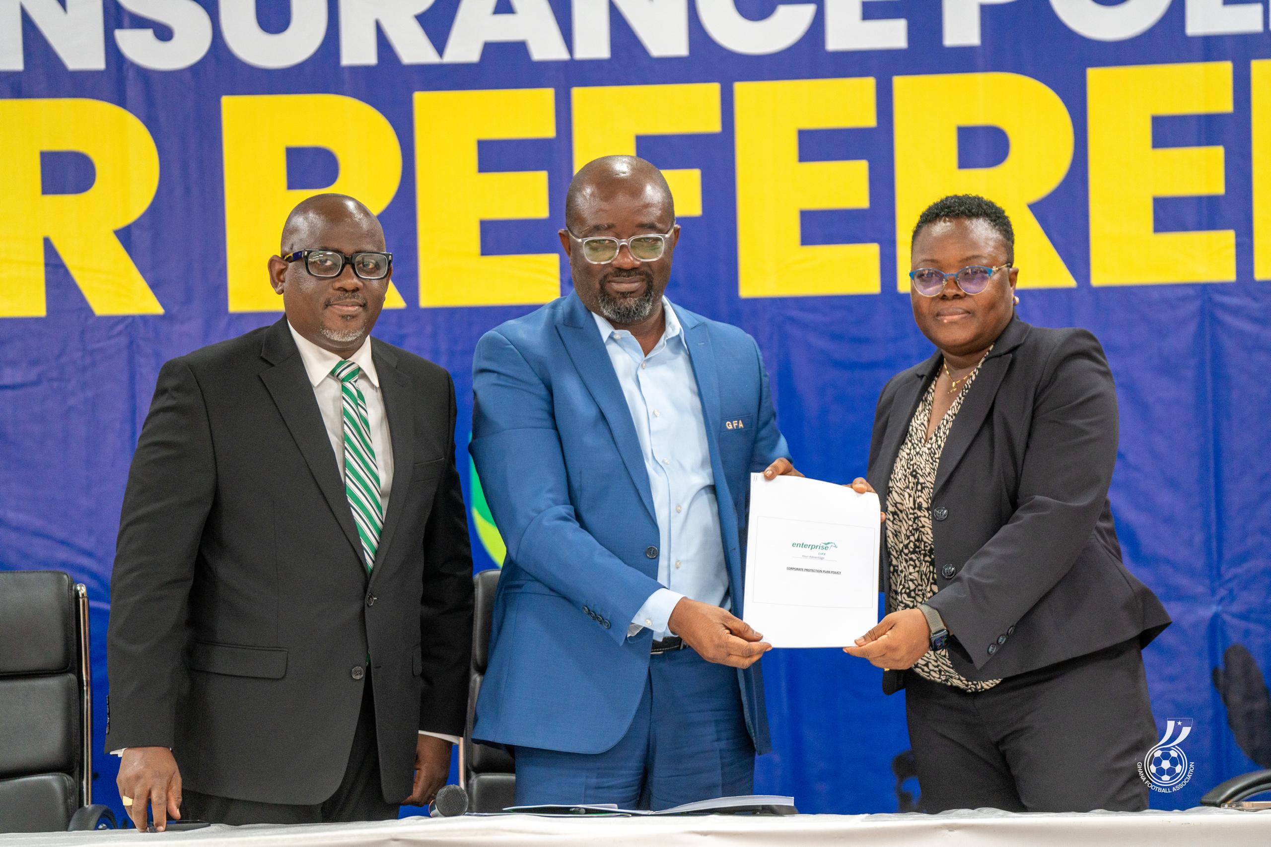 GFA launch insurance policy for referees, ushering in a new era of welfare, protection