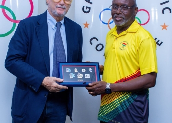 GOC President engages AIPS President, praises SWAG for impact