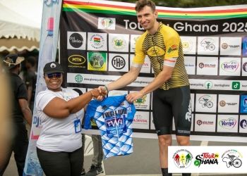 PHOTOS: Bastian Dieti wins Stage 2 of 2025 Tour Du Ghana