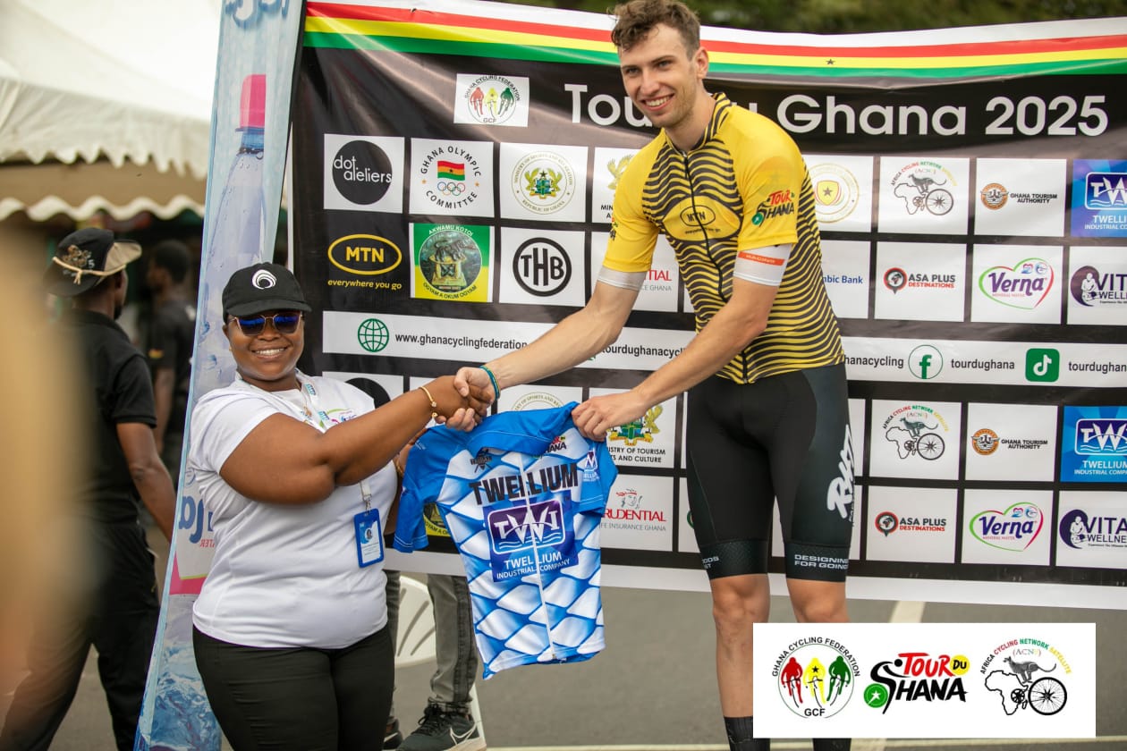 PHOTOS: Bastian Dieti wins Stage 2 of 2025 Tour Du Ghana