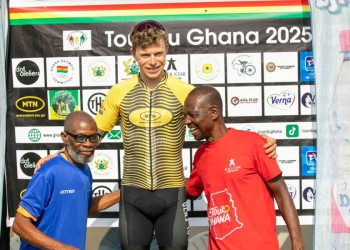 PHOTOS: Tomas De Neve of Team Belgium wins Tour Du Ghana Stage 3