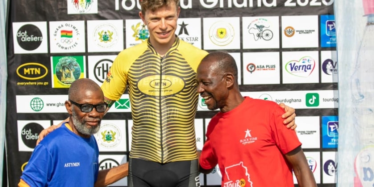 PHOTOS: Tomas De Neve of Team Belgium wins Tour Du Ghana Stage 3