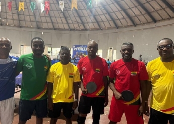Ghana’s veterans table tennis team dominate regional ournaments in Togo and Benin