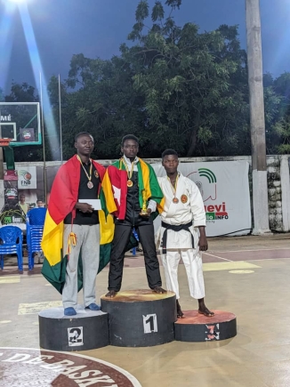 Ghana secures silver and bronze at West Africa Shotokan Karate Championship