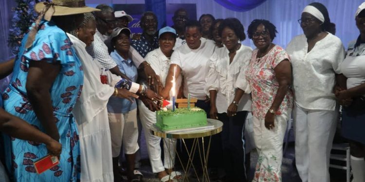 Mona Captan celebrated at 50th anniversary swing in Tema