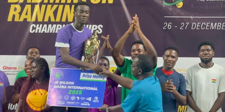 Amofa, Eduam, Tetteh shine in Ghana Badminton Regional Individual/Mixed Championships