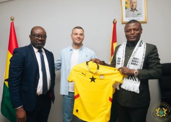 Ukranian delegation seek strategic partnership with Ghana for football development