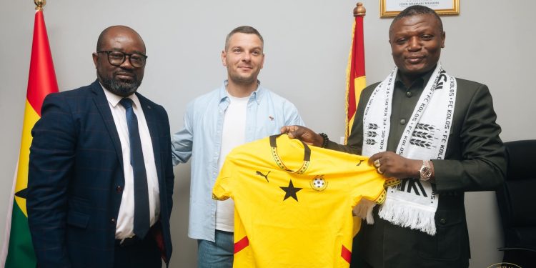 Ukranian delegation seek strategic partnership with Ghana for football development