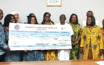 NIB boosts Ghana Sports Fund with GH¢100,000 donation