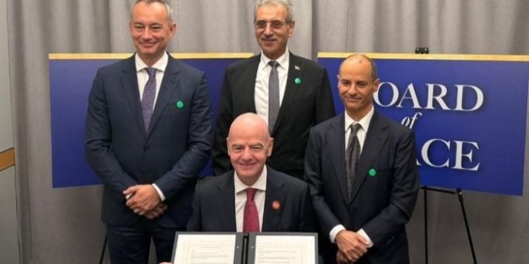 FIFA and the Board of Peace announce strategic partnership to drive recovery and peace through football
