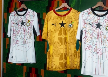 Black Stars kits for 2026 World Cup priced above Gh¢1,000