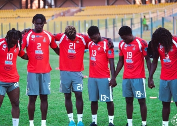 Black Stars return to training ahead of Gambia clash