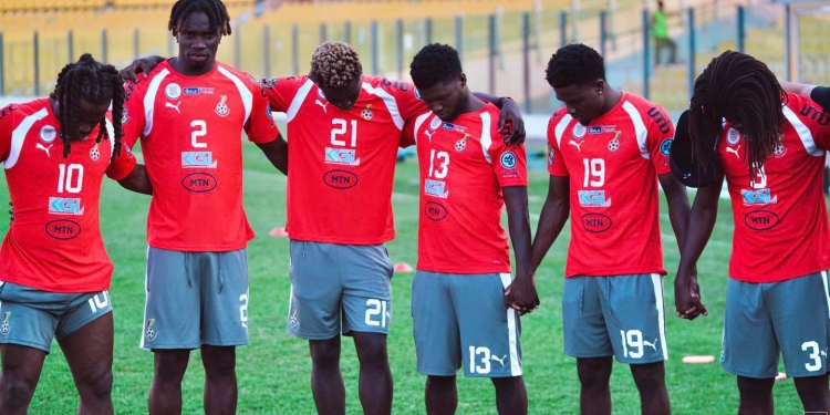 Black Stars return to training ahead of Gambia clash